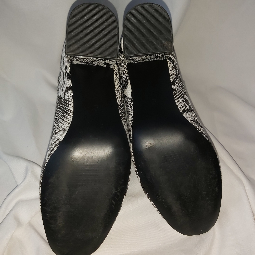 Snake Print Ankle Boot S:9 - image 7